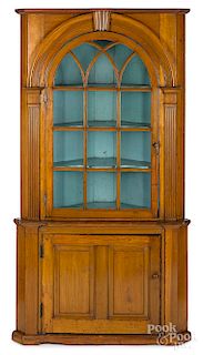 Pennsylvania two-part architectural cupboard