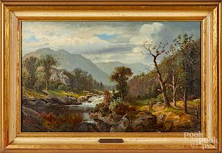 Henry Kemper, pair of oil on canvas landscapes