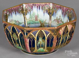 Wedgwood fairyland luster octagonal bowl