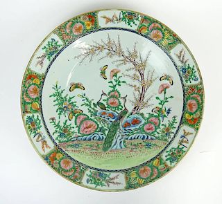 19/20th Century Chinese Famille Rose Porcelain Charger