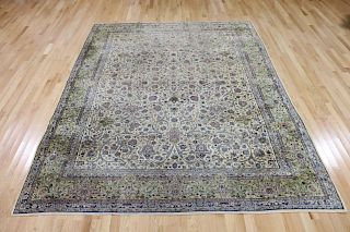 Antique And Finely Woven Kerman Carpet