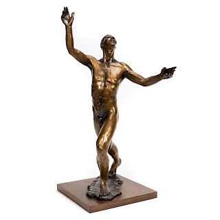 Wilfred Stedman "Revelation" 1989 Bronze Sculpture
