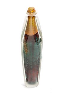 Steven Main, Faceted Glass Desert Series Bottle