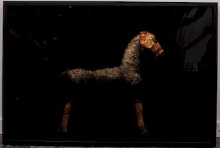 Todd Murphy, "Straw Horse" in Framed Shadowbox