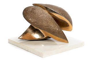 Sergio Dolfi, Modern Organic Bronze Form - 2004
