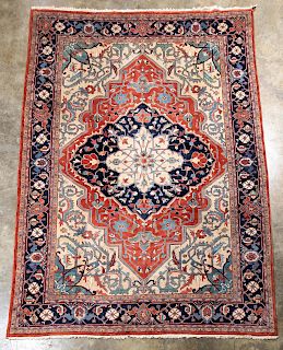 Indo-Heriz, 20th Century Wool Carpet