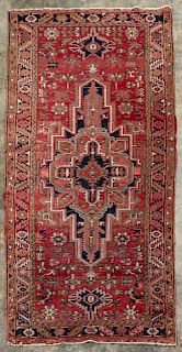 20th Century, Persian Heriz Wool & Cotton Area Rug