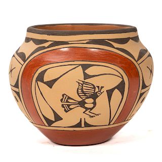 Ruby Panana, Clay Zia Olla Pottery Vase