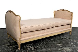 19th C. Louis XV Style Lit de Repos or Daybed