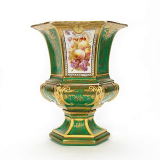 Large 19th Century Old Paris Porcelain Urn