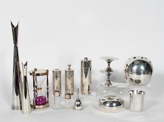 13pc, Christofle Silverplated Tableware Group