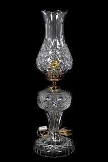 Waterford Crystal Electric Hurricane Lamp