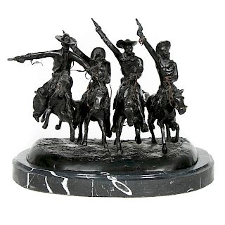 After Remington "Coming Through The Rye" Bronze
