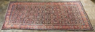 Large Persian Herati Design Gallery Wool Carpet