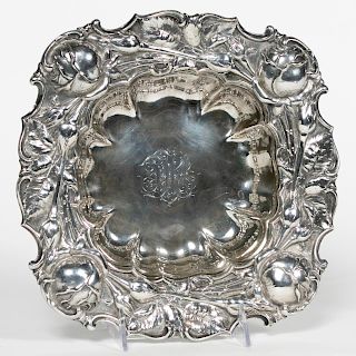 Whiting Art Nouveau Style, Sterling Silver Bowl