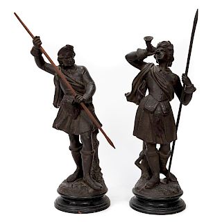 Pr., English Terracotta Figures, Scots Highlanders