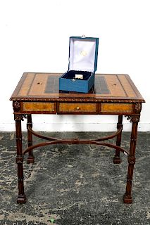 Regency Style Maitland Smith Game Table