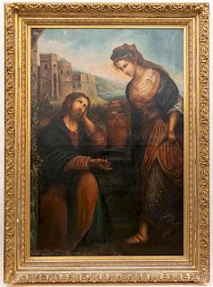 After Lavinia Fontana, Religious Scene Oil