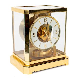 Jaeger LeCoultre "Atmos" Brass Clock