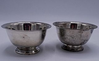 PR. TIFFANY & CO. MAKERS STERLING SILVER BOWLS APPRX. 8 OZS