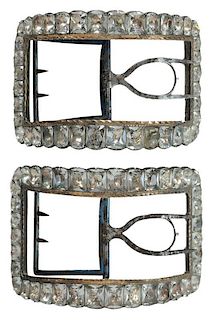 Pair of Buckles Possiby Owned Thomas