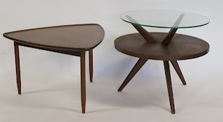 Danish Modern Teak Table Together With A