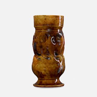George E. Ohr, dimpled vase