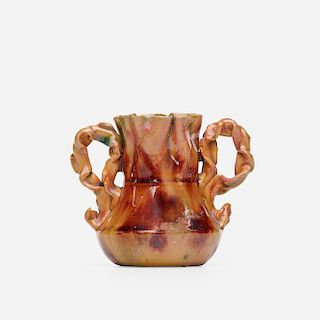 George E. Ohr, rare miniature vase