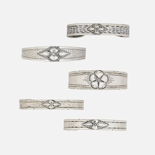 Roycroft, bracelets, set of five