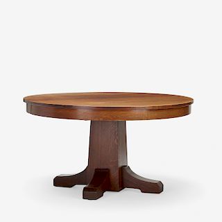 L. & J.G. Stickley, dining table