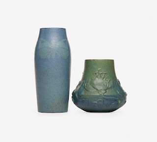 Zark Pottery, vases, set of two