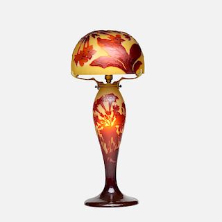 Émile Gallé, Nicotiana table lamp