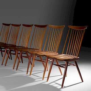 George Nakashima, New chairs, set of six