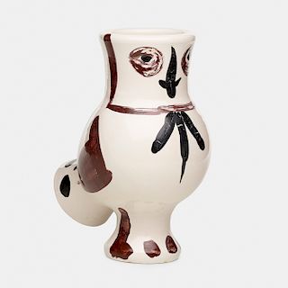 Pablo Picasso, Chouette aux Taches vase