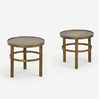 Philip and Kelvin LaVerne, occasional tables, pair