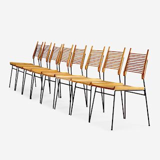 Paul McCobb, Planner Group dining chairs model 1533, set of eight