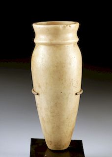 Beautiful Egyptian Alabaster Amphora