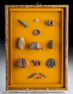 Colletion of Egyptian, Roman, & Medieval Items (12)