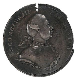 Rare 1780 King George III Silver