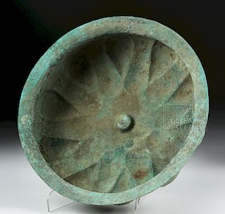 Large Achaemenid Bronze Phiale w/ Omphalos