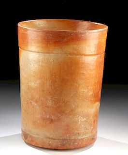 Maya Pottery Cylinder Vessel