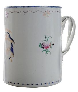 Chinese Export Porcelain Tankard