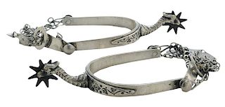 Pair of Silver Spurs