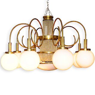 Mid-Century Palace Size Chandelier