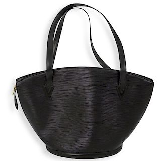 Louis Vuitton Black Epi Leather Bag
