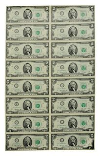 Bicentennial Two Dollar Bills, 1976