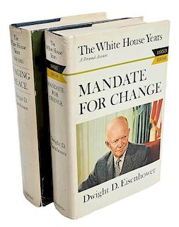 Two Signed Books by Dwight D Eisenhower