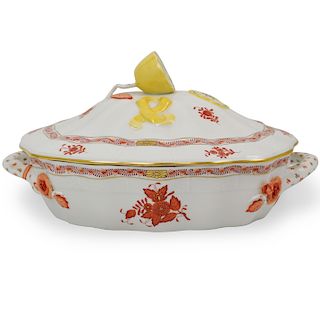 Herend "Chinese Bouquet" Porcelain Tureen