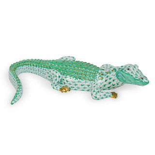Herend Porcelain Alligator