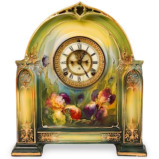 Royal Bonn "La Vire" Ansonia Mantle Clock